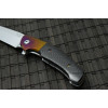 RAPTOR II коллекционный эксклюзивный складной нож ручной работы мастера студии ANDROSHCHUK KNIVES, купить заказать в Украине (Порошковая сталь S390, 69 HRC)